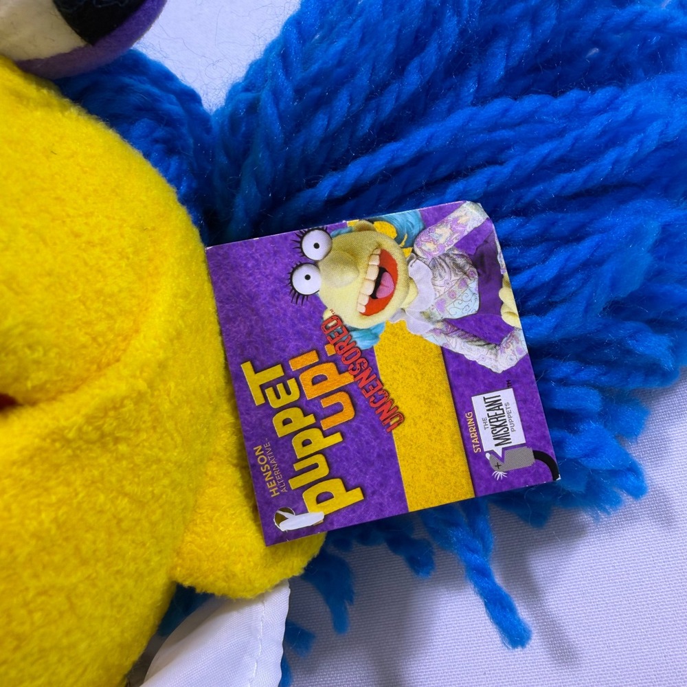 Henson Alternative Puppet Up Uncensored Miskreant Hand Puppet Signed Jim Henson - Picture 5 of 12